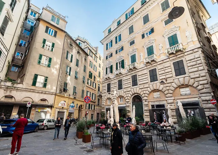 Centre Of Genoa, Near Acquarium